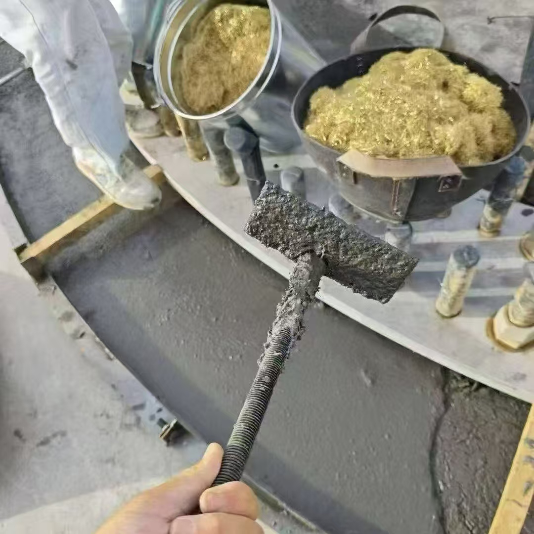 老边C120钢纤维高强无收灌浆料 轧机压缩机汽轮机发电机锻压设备底座灌浆材料